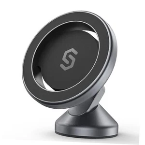  pour Support Voiture MagSafe - Support Téléphone Magnétique Rotation 360 pour Voiture Gris Sidéral - Photo 1 sur 13