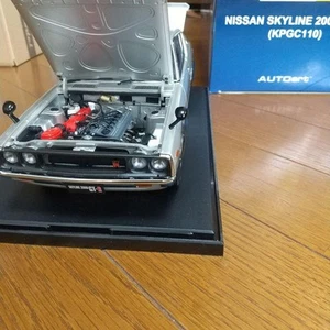 Autoart 1/18 Nissan Skyline Kenmeri Silver Diecast Model Car Nuevo - Imagen 1 de 7