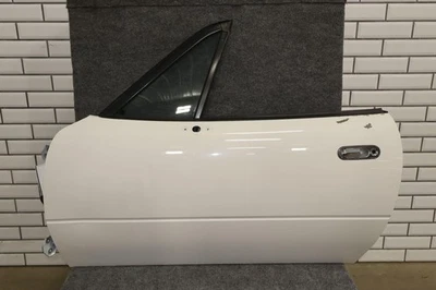 1990-1997 Mazda Miata NA Left Driver Door Shell (White PT) Sold Bare - Image 1 of 4