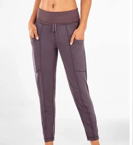 Fabletics Womens Size Small Maj Tricot Foldover Slim Jogger Lounge Pants - Picture 1 of 15