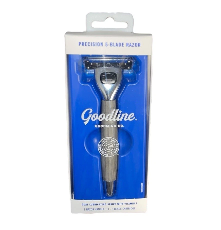 Goodline Grooming Co. Maquinilla de afeitar Precision de 5 hojas, 1 mango de afeitar + cartucho, nueva Foto 1 de 1