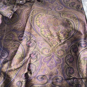 Chaps Ralph Lauren Cotton 2 Curtain Panels W Tie backs New Without Package 82”42 - Picture 1 of 5