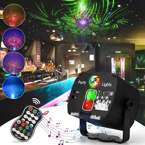 Luci Discoteca LED RGB DJ Professionali 60 Modalità Luce Con Telecomando - Foto 1 di 7