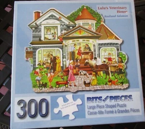 Rompecabezas 300 Piezas Gran Formato en Forma "Lulu's Veterinary Home" 25.5"x 22.5" - Imagen 1 de 3