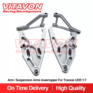 VITAVON CNC aluminio7075 A brazo/suspensión brazos inferiores/superiores para Traxxas UDR 1:7 - Imagen 1 de 6