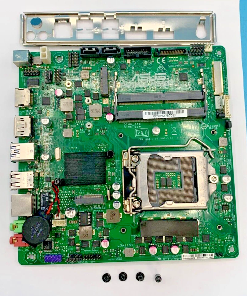 ASUS PRIME H310T R1.01 MOTHERBOARD FOR INTEL 8TH GEN CPUS LGA1151 SOCKET - Image 1 of 4