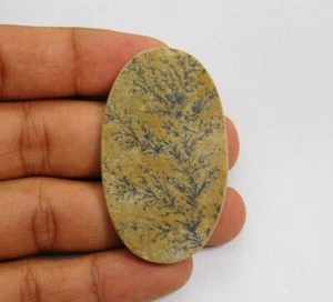 100% Natural Psilomelane Dendrite Druzy Cabochon Loose Gemstone 70 Cts. ME-6102 - Picture 1 of 3