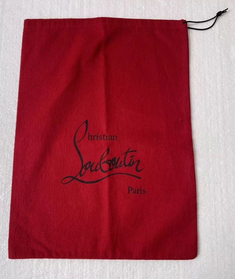 Christian Louboutin Dust Bag Red Storage Shoes Bag 14.4” x9.2” Authentic - Image 1 of 1