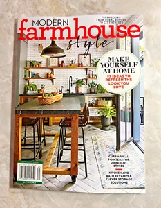 Modern Farmhouse Style "Make Yourself At Home Issue" 97 Ideas to Refresh & More! - Picture 1 of 1