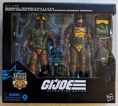 G.I. Joe Classified Series #126 Roadblock Tripwire M.A.C.L.E.O.D. Tiger Force Ex - Image 1 of 4