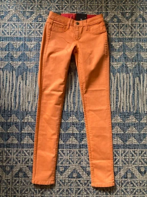 BLEULAB Reversible Detour Skinny Jeans/Jeggings Orange/Red Size 23 New AS IS - Image 1 of 4