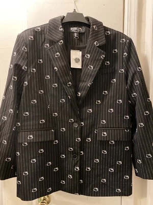 NWT Hello Kitty X Forever 21 Oversized Striped  Blazer Size M (Medium) - Image 1 of 4