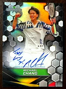 2024 Topps Grafito Michael Chang Auto Refractor #GS-MCG Inscripción SP - Imagen 1 de 3