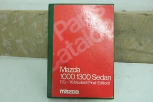 USED GENUINE MAZDA 1000 1300 SEDAN FA FA3PS FA3TS MODELS PARTS CATALOGUE - Picture 1 of 4
