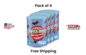 Swiss Miss Milk Chocolate Flavored Hot Cocoa Mix, 45.68 oz. Canister (Pack Of 4) - Picture 1 of 1