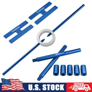 CNC Motorcycle Fork Spring Compressor Bleeding Tool Set for Honda CR250R CRF450R - Picture 1 of 11
