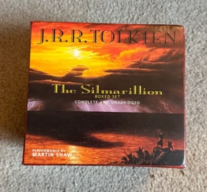 THE SILMARILLION J.R.R. TOLKIEN UNABRIDGED 13 DISC AUDIOBOOK BOOK CD BOXED SET - Bild 1 von 9