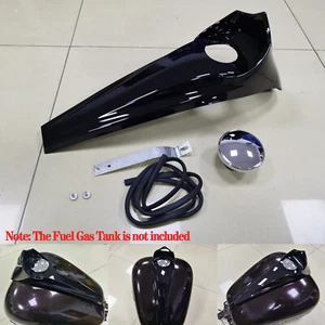 Stretched Dash Panel +Gas Tank Cap For Harley Electra Glide Ultra Limited FLHTK - Picture 1 of 9
