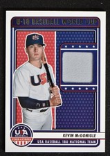 2023 Stars & Stripes U-18 World Cup USA Materials #US18-KM Kevin McGonigle