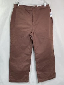 OLD NAVY Damen Gr. 18 lila Stretch extra hohe breite Beinhose - Bild 1 von 9
