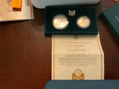 1992 U. S. Mint -The Columbus Quincentenary Coins,  Uncirculated Set - Image 1 of 4