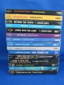 15 Lobsang Rampa Tibetan Mysticism Books Vintage Corgi Ballantine Occult - Picture 1 of 5