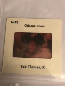 Bob Thomas Chicago Bears 19?? Film Strip Cel Card - Picture 1 of 1