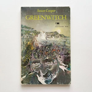 1974 Susan Cooper GREENWITCH The Dark is Rising book #3 ATHENEUM tpb A68 - Picture 1 of 9