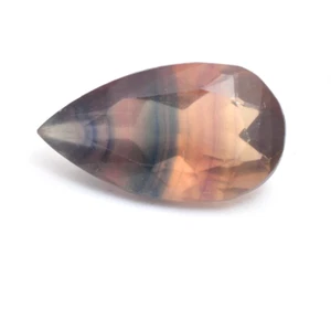 15.40 CT. Natural Beautiful Fluorite Pear Faceted Loose Gemstone,21x12x9 mm. - Picture 1 of 6