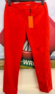 Size 12 Red Karen Millen Trousers - New with Tags - Picture 1 of 6