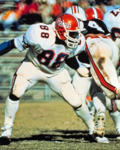 Florida Gators WILBER MARSHALL Glossy 8x10 Photo College Print Poster Wilbur Cover