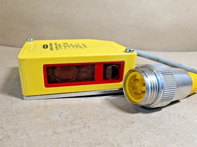 Banner Engineering Q60VR3LAF1400QPMA10 Laser Sensor, Diffuse Mode, AC/DC - Image 1 of 4