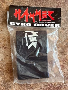 NOS Vintage Black & Blue HAMMER GYRO COVER PAD Old School BMX Rotor ACS Odyssey - Picture 1 of 3