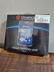 Vintage 2000 DreamCast Visual Memory Unit VMU (MK-50121) New Old Stock Blue