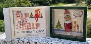 The Elf on the Shelf: A Christmas Tradition Set- Boy Elf Brown Hair Blue Eyes - Picture 1 of 8