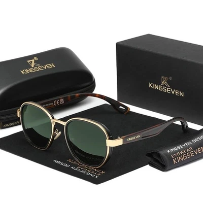 Gafas Sol Polarizada UV400 Unisex Lujo Montura Moda Casual Outdoor Party Driving - Image 1 of 4