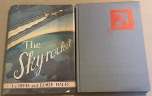 VG 1946 HC DJ First ED Skyrocket Berta & Elmer Hader Caldecott Winning Artists - Picture 1 of 12