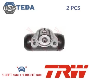 BWH162 DRUM WHEEL BRAKE CYLINDER PAIR FRONT TRW 2PCS FOR SEAT 850,600 D 0.8,0.9 - Picture 1 of 5