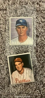 Bowman Jerry Coleman 1950 Bob Miller Yankees de Nueva York Foto 1 de 2