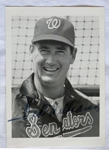 Ted Williams autographed black & white photo - Picture 1 of 2