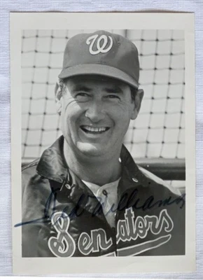 Ted Williams autographed black & white photo - Image 1 of 2