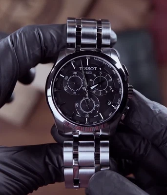 Tissot Couturier Chronograph Quartz Watch 41mm - T035.617.11.051.00 - Image 1 of 4