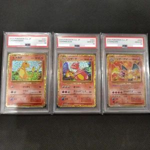 PSA 10 Charizard Evolution Line Set Japanese Pokemon Card Classic GEM MINT Rare! - Picture 1 of 2