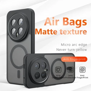 Funda mate híbrida para parachoques suave carga inalámbrica For Honor Magic8 Pro - Imagen 1 de 11