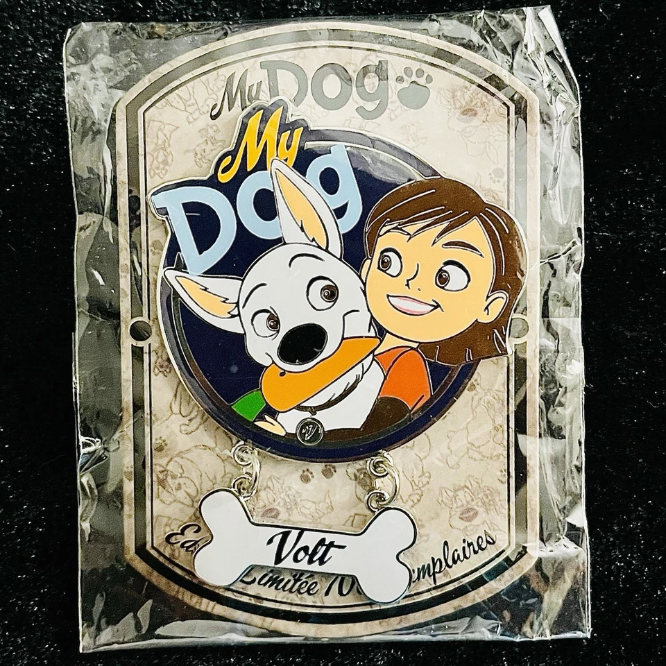 LE 700 DLP My Dog Bolt Volt Mr Carrot Penny Pet Hero DLRP Disney Paris Pin 2016 - Image 1 of 1