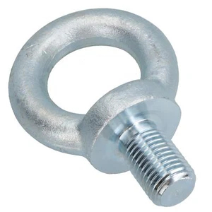 Anillo de perno de ojo con ojos de elevación de 48 mm chapado en zinc 63 mm de longitud capacidad de 8,6 toneladas - Imagen 1 de 26