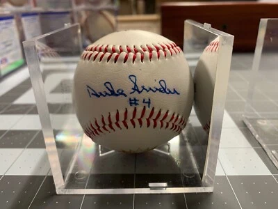 Duke Snider Autographed #4 Limited Edition Stats Baseball PSA Certified #AI63881 - Image 1 of 4