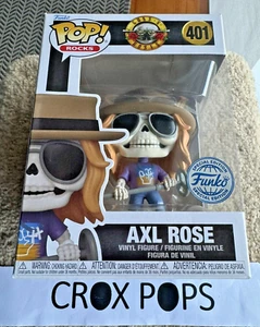 AXL ROSE SKELETON Guns 'N' Roses FE 401 Funko Pop Vinyl New in Mint Box + P/P - Picture 1 of 1