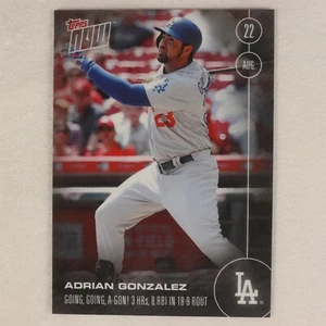2016 Topps Now Card #383: Los Angeles Dodgers Adrian Gonzalez - Picture 1 of 1