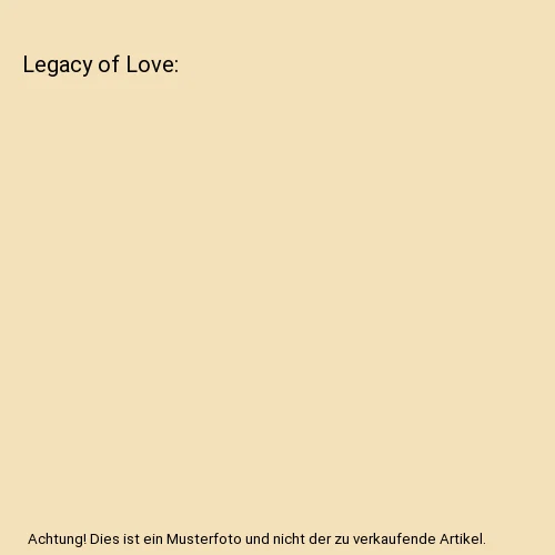 Legacy of Love, Ruth Peterson - Image 1 of 1